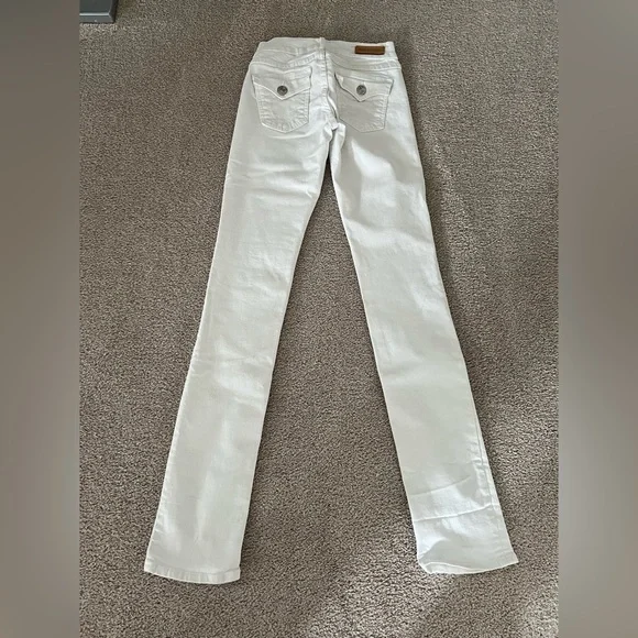 True Religion White Skinny Jeans – Size 24 - Picture 4 of 11